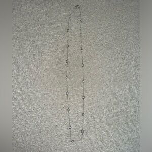 Kate Spade Long Silver and Translucent Necklace. In Great Condition